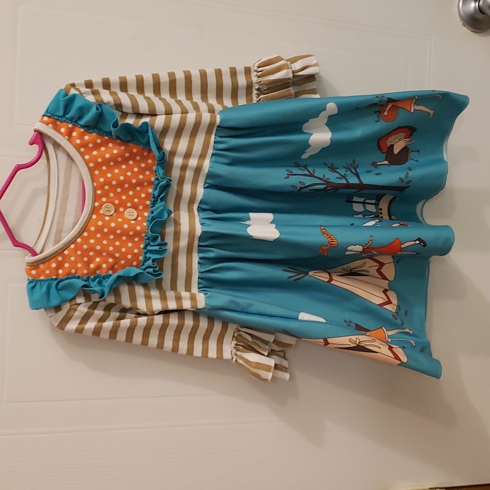 Boutique little pilgrim dress (Thanksgiving dress)